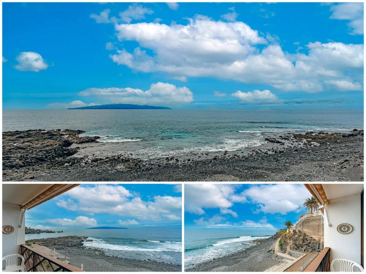 Neptuno Oceanview Suite With Pool And Beach Private Access Puerto de Santiago  Extérieur photo